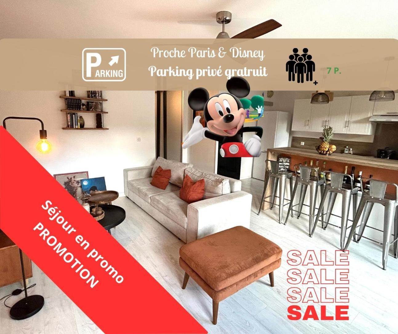Dream Loft Paris&Disney--20Min-- Роаси-ан-Бри Екстериор снимка